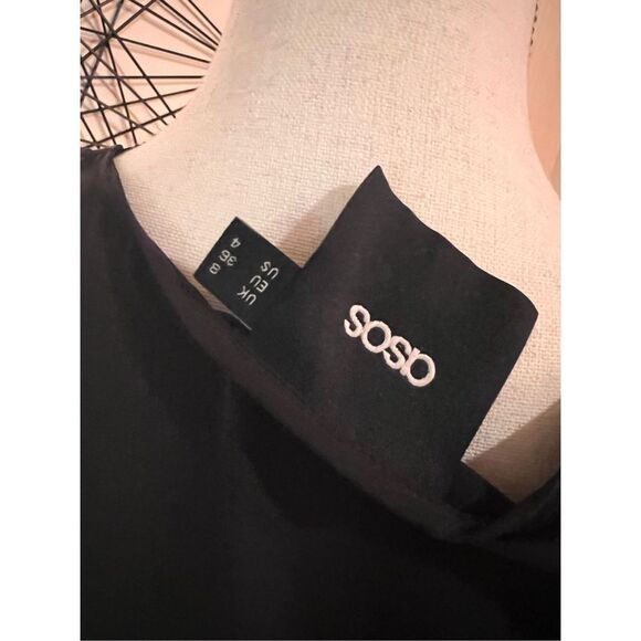 ASOS Black Flowy Top - Picture 6 of 6